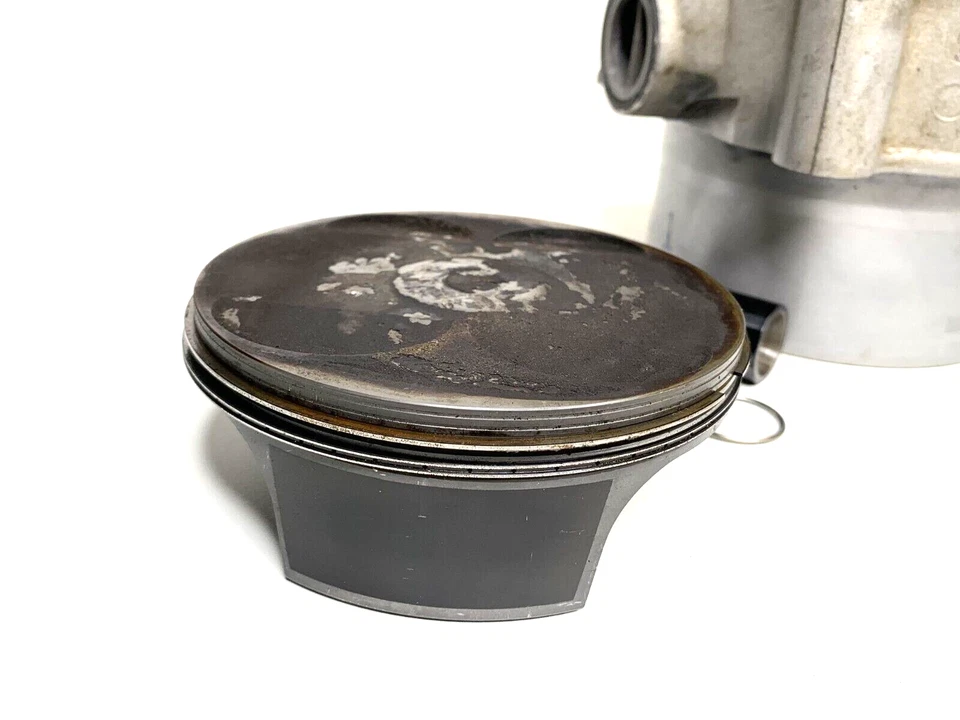 09 KTM 505 SX Motor ATV Extremo Superior Culata Jarra Barril Pistón 2009 Bueno Foto 2 de 4