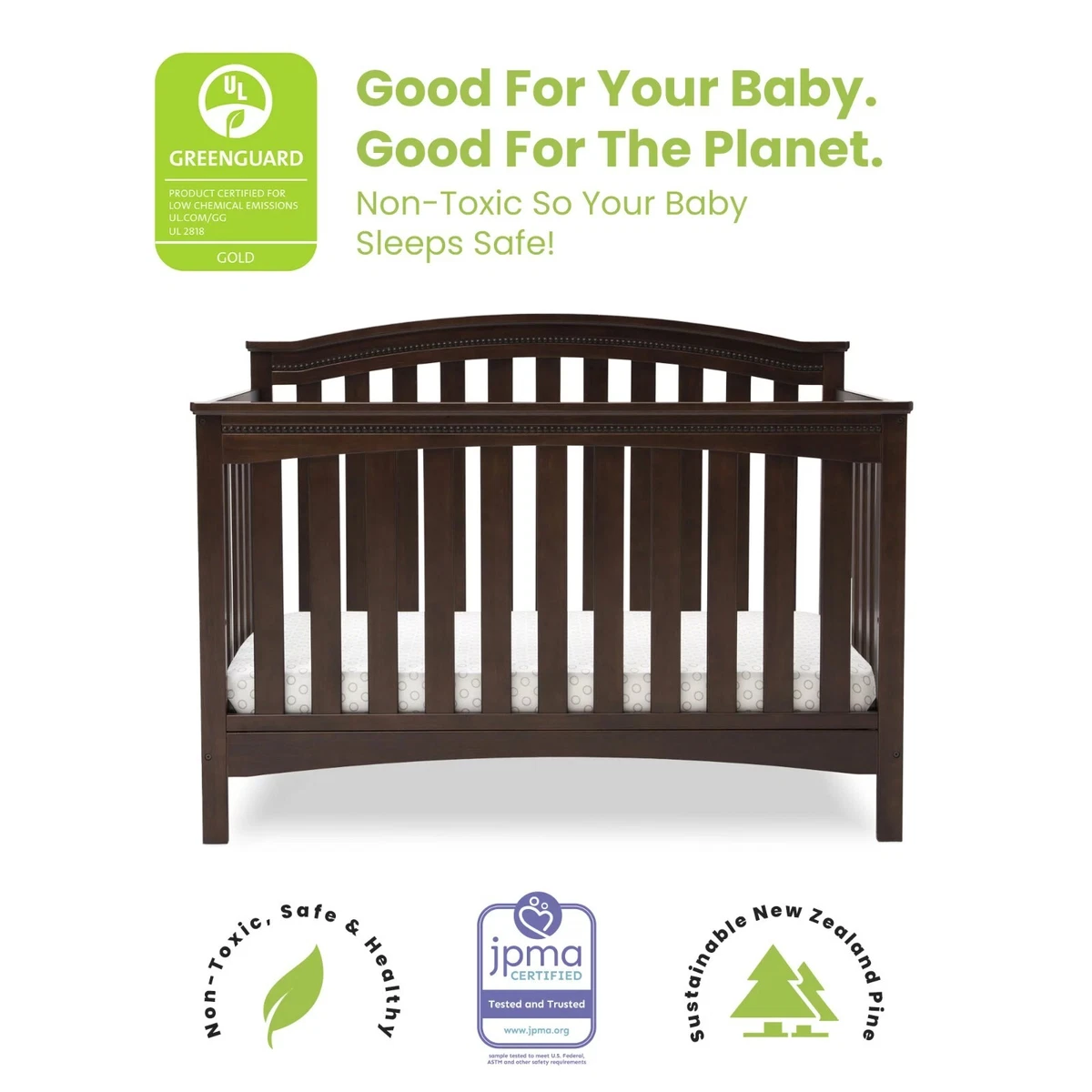 Delta baby clearance crib