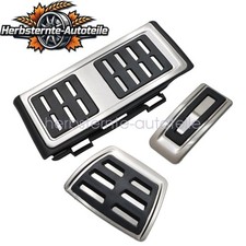 3X Für AUDI A1 8X GBH A3 8V 8Y Q3 AUTO PEDALSET PEDALE PEDALKAPPEN FUßSTÜTZE de