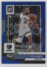 2022-23 Panini Donruss Optic Choice Blue Mojo Prizm 4/24 Tyus Jones #184 14t3