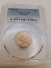 1938 D 5c Buffalo Nickel Five Cents Denver PCGS MS65