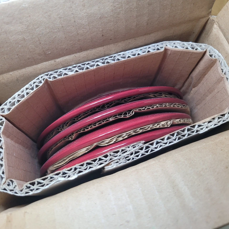 Juego de 4 platos de aperitivo de arándano Pampered Chef Simple Additions #2062 Foto 4 de 4