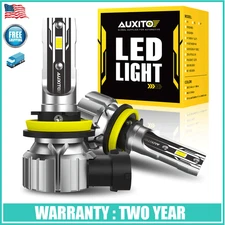 2PCS H11 LED Headlight Kit Low Beam Bulb Super Bright 6500K White 3600000LM Pair