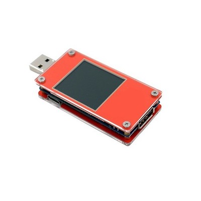 Compact and Efficient USB Tester with 1 44 Inch High Definition Display