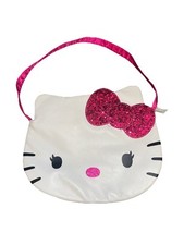 Sanrio Hello Kitty Kids PVC Tote Purse Bag 9.5x8 Used