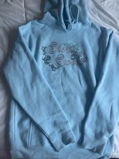 Short and Sweet Sabrina Carpenter, Small Blue Hoodie Tour Merch