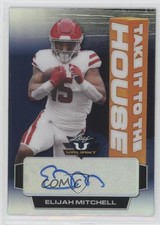 2021 Leaf Valiant Take it to the House Blue /35 Elijah Mitchell #TH-EM1 Auto r7d