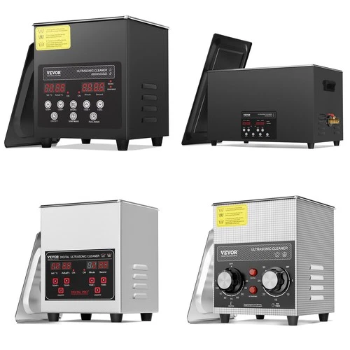 VEVOR 1.3-50L Ultrasonic Cleaner Cleaning Machine Basket Heater Timer 60-600W