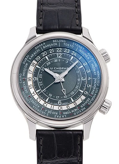 Chopard — Chopard L.U.C Time Traveler One 161942-9001 Platinum 42mm Automatic 1942 #KMW217