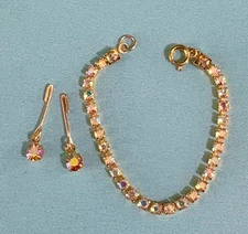 Vintage Doll Jewelry Necklace Madame Alexander Cissette Little Miss Revlon Toni