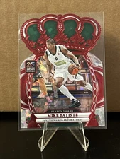 MIKE BATISTE 2024-25 CROWN ROYALE EUROLEAGUE RED CRYSTAL DIE-CUT /49