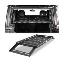 Hooke Road JL 2 Door Rear Trunk Cargo Rack Basket Tray Organizer Interior Sto...