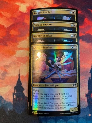 MTG Modern Horizons 3 Sneaky Snacker Foil x 4