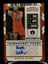 2020-21 Contenders Draft Picks Tournament Auto #102 Austin Wiley RC  /49