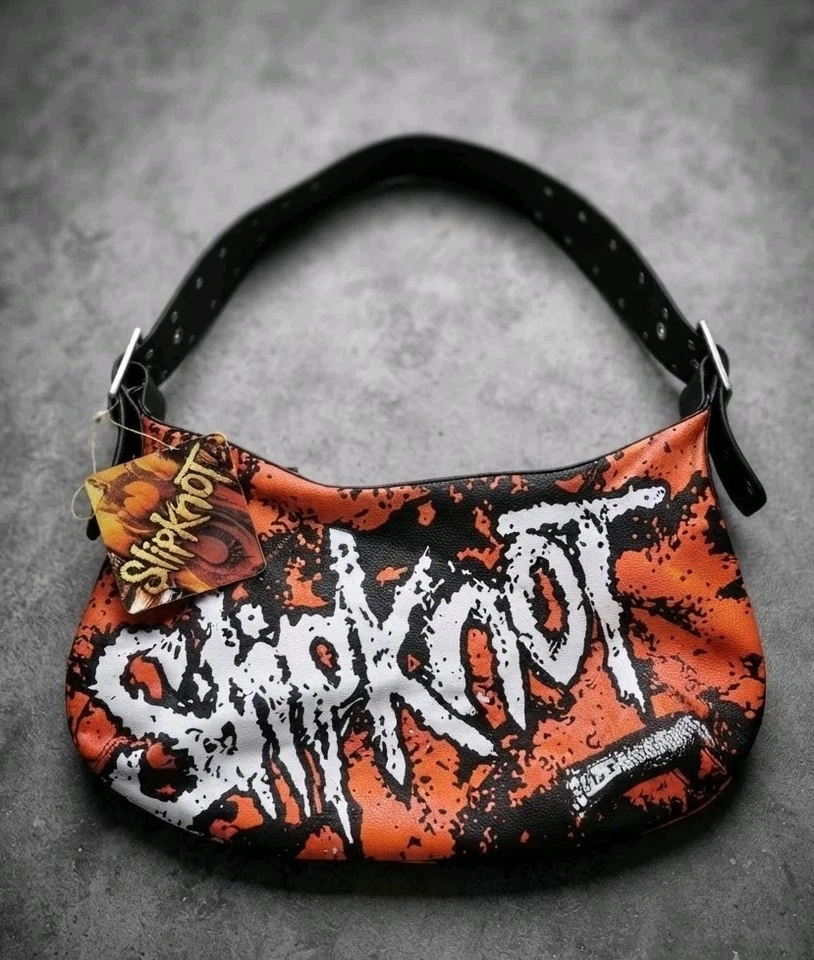Slipknot Tasche, Handtasche, Schwarz Rot Origi. Merch NEU+OVP Punk✌️🙃 - Bild 1 von 1