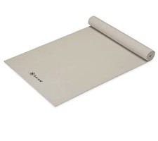 Gaiam Yoga Mat Premium Solid Color Non Slip Exercise  Fitness Mat for All Types