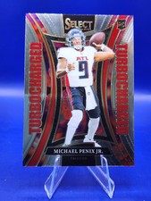 Michael Penix Jr. 2024 Panini Select #21 Turbocharged