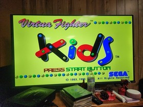 Sega Saturn Model 1 Video Game Console MK-80000 BUNDLE w/ 5 games