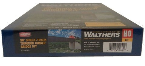 Walthers 4503 Sngl-Trk Thru Grd Brg 90'