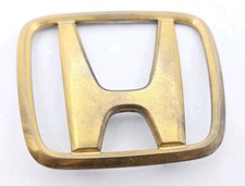 1993-1997 Honda Civic Rear Logo Badge Sign Symbol Emblem Gold