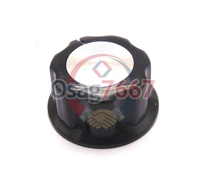 10Pcs 16mm Top Rotary Knobs Black   Tone for 6mm Dia.Shaft Potentiometer #pq