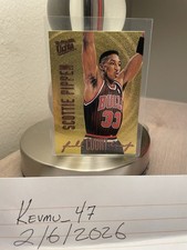 1996-97 Fleer Ultra - Full Court Trap Scottie Pippen #3 Gold Embossed