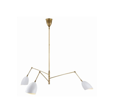 VISUAL COMFORT SOMMERARD DREIARMIGER KRONLEUCHTER Neu Sparen Sie £££
