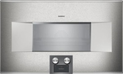 Gaggenau 30'' Combi-Steam 2.1 Cu.Ft 400 Series Electric Smart Wall Oven BS484612