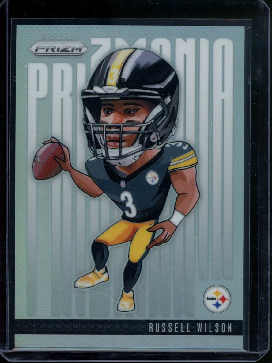 2024 Panini Prizm Russell Wilson Prizmania SSP Steelers