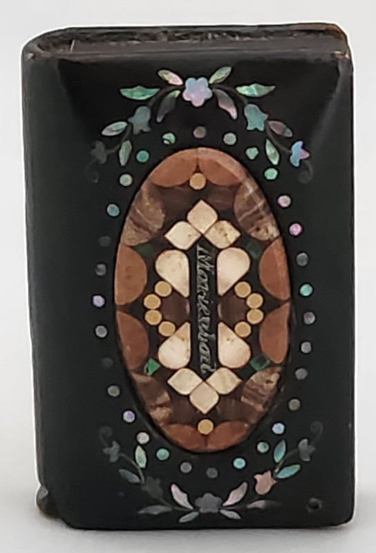 Bohemian Sprudelstein Hot Springs Stone Matchbox Travel Souvenir Marienbad