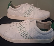Lacoste Paris Low Top Sneakers White Green Me...