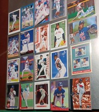 Lot of 20 Different Pedro Martinez Cards Two NM Or Mint Condition 