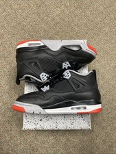 Nike Air Jordan 4 Retro "Bred Reimagined" Size 4.5y