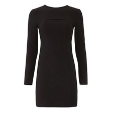 NWT Likely Keller Black Long Sleeve Mini Dress with Cutout 4 Little Black Dress