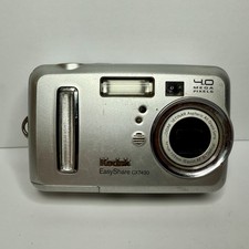 KODAK Compact Camera EasyShare CX7430 Silver - Power On But For Parts/Repair