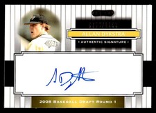 Allan Dykstra 2008 Razor Signature Series #/1199 #123 San Diego Padres ESE