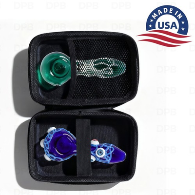 #ad #ad Pack of 2 4quot; Tobacco Smoking Glass Pipe Collectible Handmade Pipes with Box $16.92