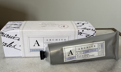 Archive Poet At Heart Calming Hand Cream 4 Fl Oz. New