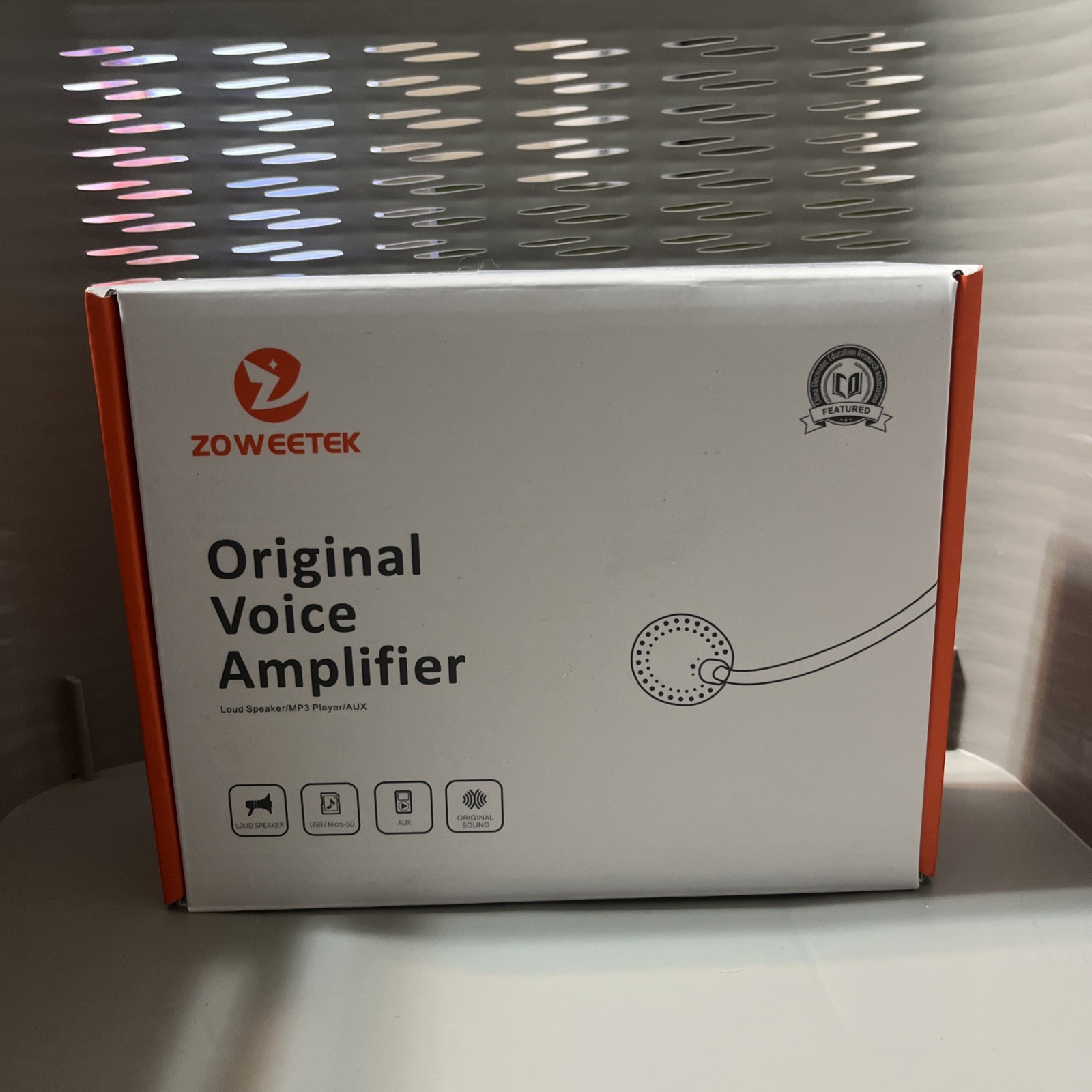 Zoweetek Original Voice Amplifier Loud Speaker USB Micro SD MP3 ZW-Z258