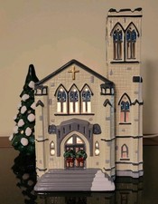 Dept 56 Vintage 1987 Snow Village Cathedral #...