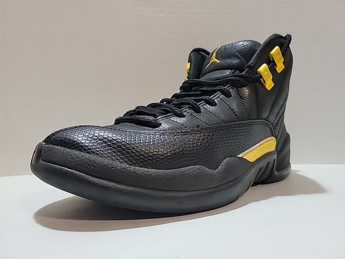 2022-NIKE-AIR JORDAN 12-RETRO-CT8013-071-BLACK TAXI-SIZE 7.5 - 第 6/23 張圖片