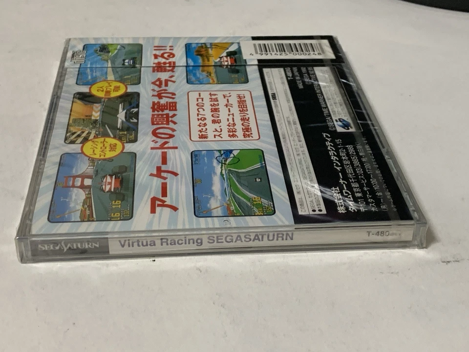 New Sealed - VIRTUA RACING Sega Saturn Rare - Image 3 of 4