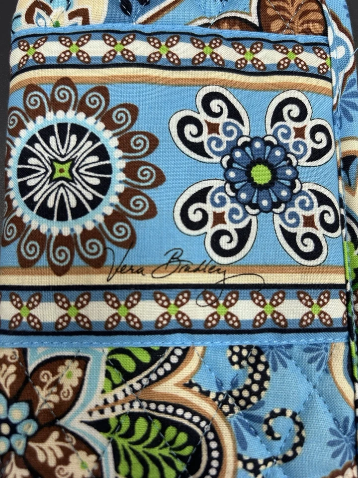 Cubierta de plancha o rizadora Vera Bradley en azul Bali.  Nuevo con etiquetas Foto 3 de 4
