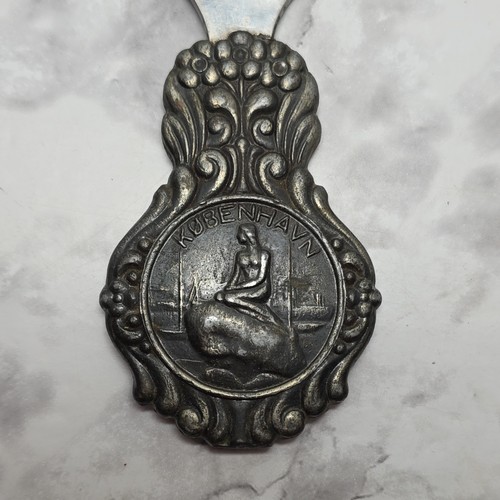 Vtg Pewter Bottle Opener made in Denmark Kobenhavn Copenhagen Stainless steel - Picture 16 of 18