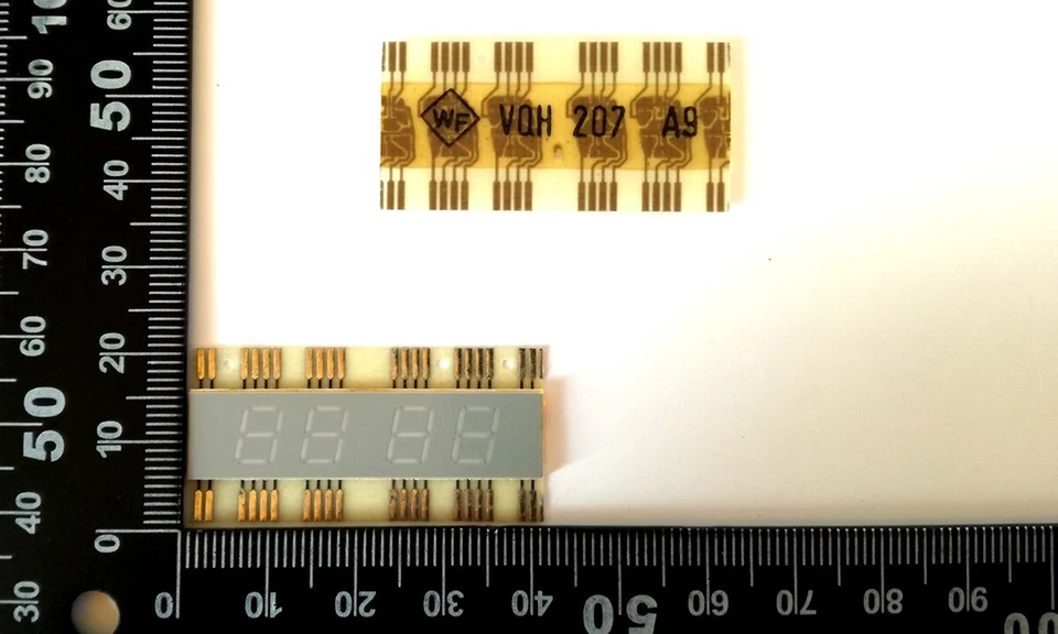 VQH207 RFT 7-segment LED Display Common Anode -- Rare (1 pcs) - Image 2 of 4