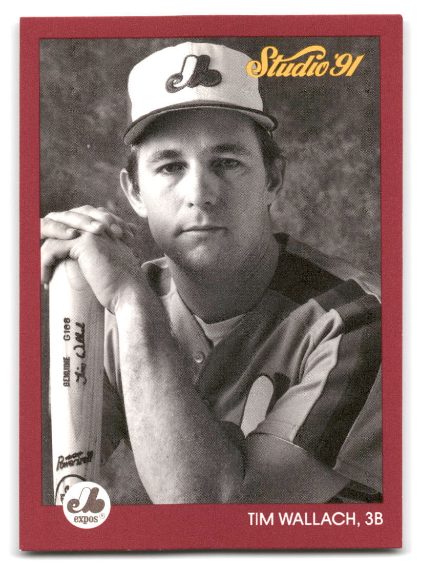 Tim Wallach 1991 Studio Baseball #200 Montreal Expos