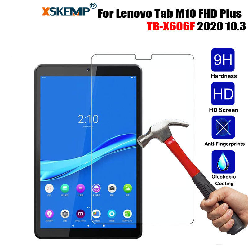 Tempered Glass Tablet Screen Protector Foil For Lenovo Tab M10 FHD