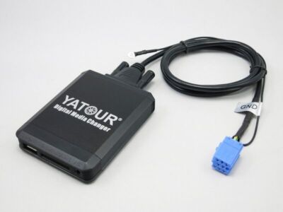 Bluetooth USB SDHC MP3 AUX Adapter 8Pin passend für VW 3D Radio Navi Phaeton 