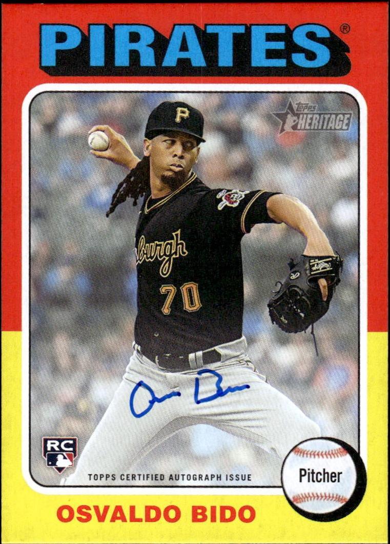2024 Topps Heritage High Number - Real One Autographs Osvaldo Bido #ROA ...