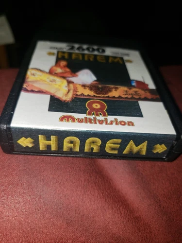 Ultra Rare Atari 2600 Retro adult Game HAREM cartridge.discontinued MULTIVISION